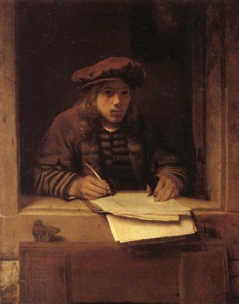Hoogstraten, Samuel Dircksz van Self-Portrait oil painting picture